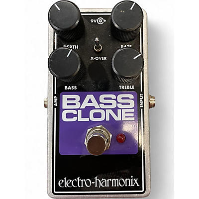Used Electro-Harmonix Bass Clone Analog Chorus Bass Effect Pedal