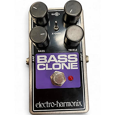Used Electro-Harmonix Bass Clone Analog Chorus Bass Effect Pedal