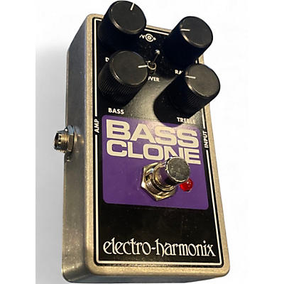Used Electro-Harmonix Bass Clone Analog Chorus Bass Effect Pedal
