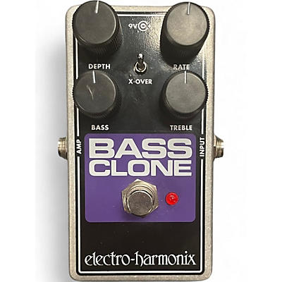 Used Electro-Harmonix Bass Clone Analog Chorus Bass Effect Pedal