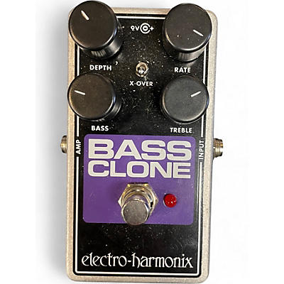 Used Electro-Harmonix Bass Clone Analog Chorus Bass Effect Pedal