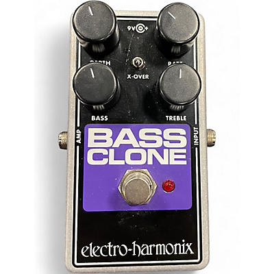 Used Electro-Harmonix Bass Clone Analog Chorus Bass Effect Pedal