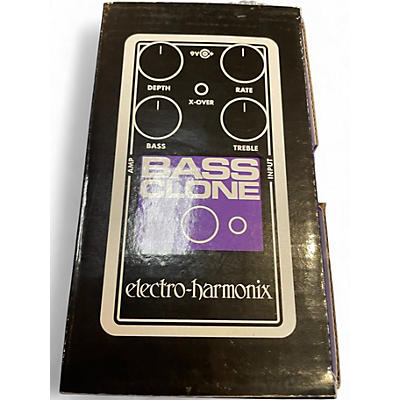 Used Electro-Harmonix Bass Clone Analog Chorus Bass Effect Pedal