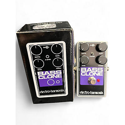 Used Electro-Harmonix Bass Clone Analog Chorus Bass Effect Pedal