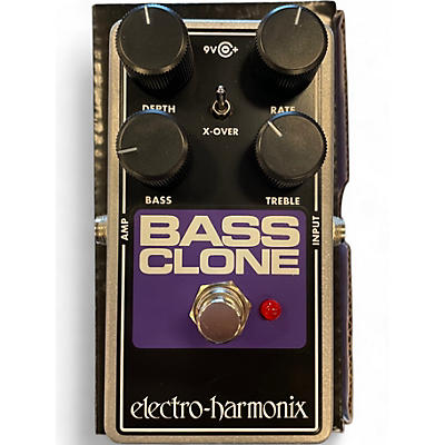 Used Electro-Harmonix Bass Clone Analog Chorus Bass Effect Pedal
