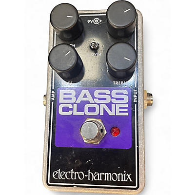 Used Electro-Harmonix Bass Clone Analog Chorus Bass Effect Pedal