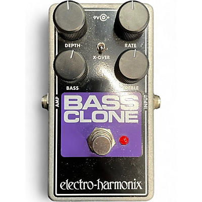 Used Electro-Harmonix Bass Clone Analog Chorus Bass Effect Pedal