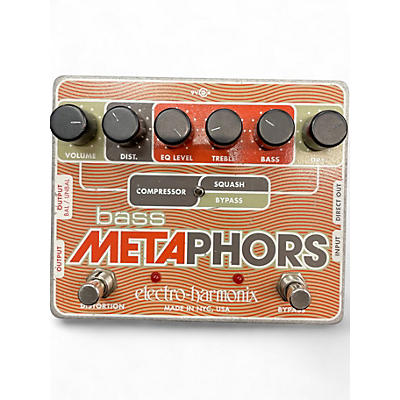 Used Electro-Harmonix Bass Metaphors Compressor Bass Effect Pedal