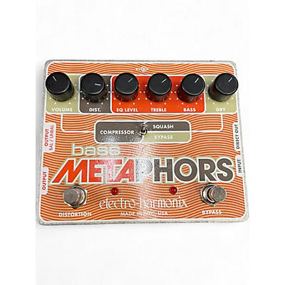Used Electro-Harmonix Bass Metaphors Compressor Bass Effect Pedal