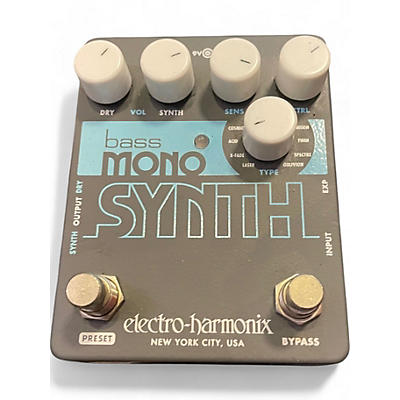 Used Electro-Harmonix Bass Mono Synth Bass Bass Effect Pedal