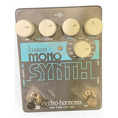 Used Electro-Harmonix Bass Mono Synth Bass Bass Effect Pedal