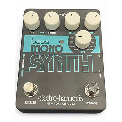 Used Electro-Harmonix Bass Mono Synth Bass Bass Effect Pedal