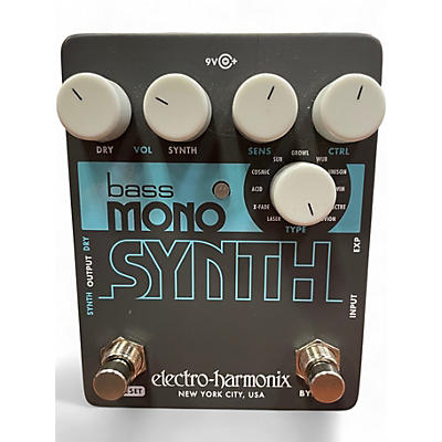 Used Electro-Harmonix Bass Mono Synth Bass Bass Effect Pedal