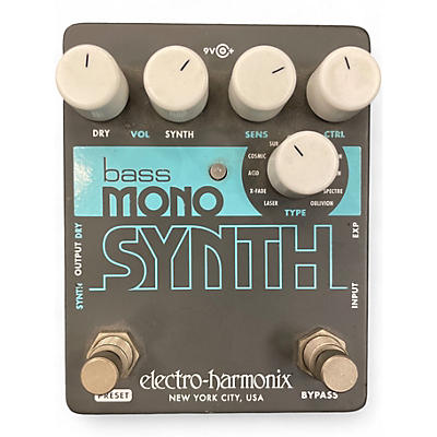 Used Electro-Harmonix Bass Mono Synth Bass Bass Effect Pedal
