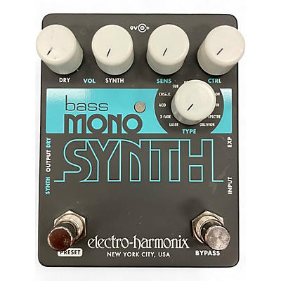 Used Electro-Harmonix Bass Mono Synth Bass Bass Effect Pedal