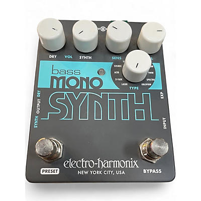 Used Electro-Harmonix Bass Mono Synth Bass Bass Effect Pedal