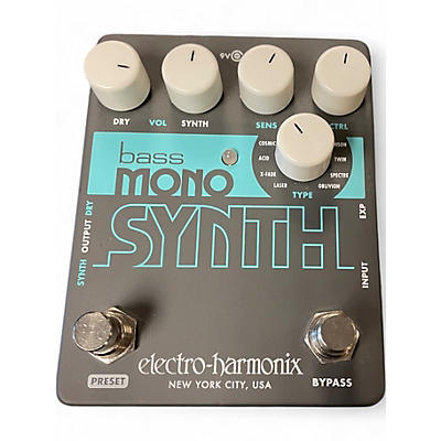 Used Electro-Harmonix Bass Mono Synth Bass Bass Effect Pedal