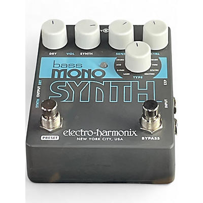 Used Electro-Harmonix Bass Mono Synth Bass Bass Effect Pedal