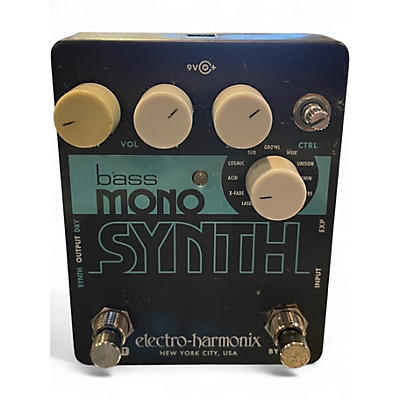 Used Electro-Harmonix Bass Mono Synth Bass Bass Effect Pedal