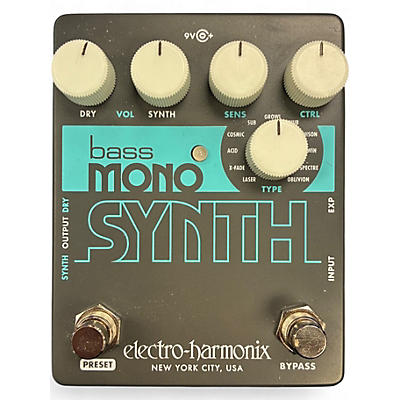 Used Electro-Harmonix Bass Mono Synth Bass Bass Effect Pedal