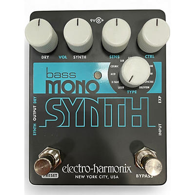 Used Electro-Harmonix Bass Mono Synth Bass Bass Effect Pedal