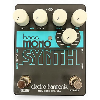 Used Electro-Harmonix Bass Mono Synth Bass Bass Effect Pedal