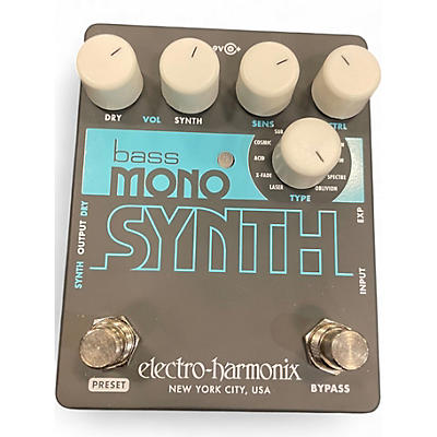 Used Electro-Harmonix Bass Mono Synth Bass Bass Effect Pedal