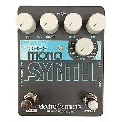Used Electro-Harmonix Bass Mono Synth Bass Bass Effect Pedal