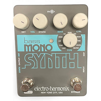 Used Electro-Harmonix Bass Mono Synth Bass Bass Effect Pedal