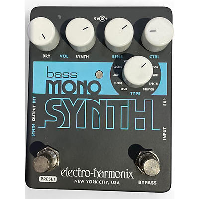 Used Electro-Harmonix Bass Mono Synth Bass Bass Effect Pedal