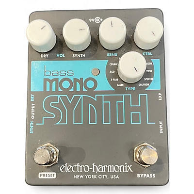 Used Electro-Harmonix Bass Mono Synth Bass Bass Effect Pedal