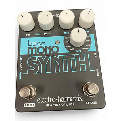 Used Electro-Harmonix Bass Mono Synth Bass Bass Effect Pedal