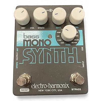 Used Electro-Harmonix Bass Mono Synth Bass Bass Effect Pedal