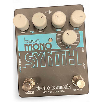 Used Electro-Harmonix Bass Mono Synth Bass Bass Effect Pedal