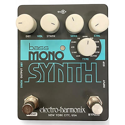 Used Electro-Harmonix Bass Mono Synth Bass Bass Effect Pedal