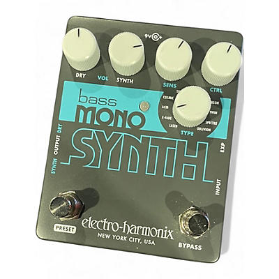 Used Electro-Harmonix Bass Mono Synth Bass Bass Effect Pedal