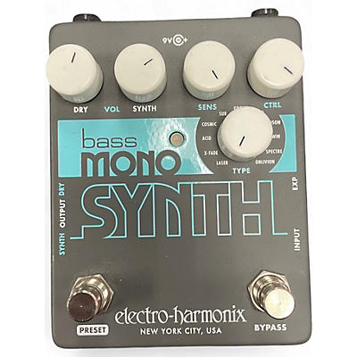 Used Electro-Harmonix Bass Mono Synth Bass Bass Effect Pedal