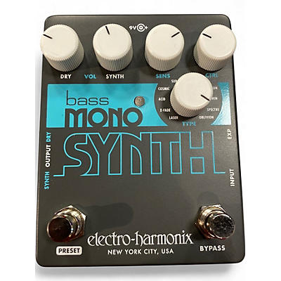 Used Electro-Harmonix Bass Mono Synth Bass Bass Effect Pedal