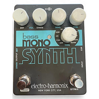 Used Electro-Harmonix Bass Mono Synth Bass Bass Effect Pedal