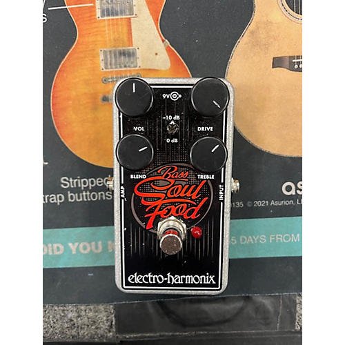 Electro-Harmonix Used Electro-Harmonix Bass Soul Food Overdrive Bass Effect Pedal