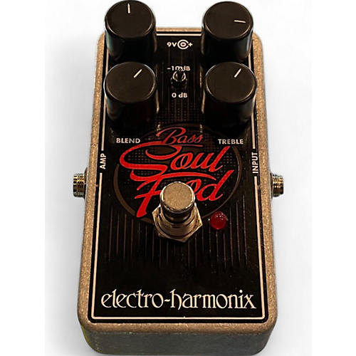 Used Electro-Harmonix Bass Soul Food Overdrive Bass Effect Pedal