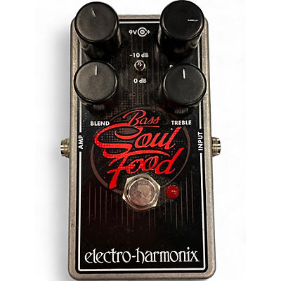 Used Electro-Harmonix Bass Soul Food Overdrive Bass Effect Pedal