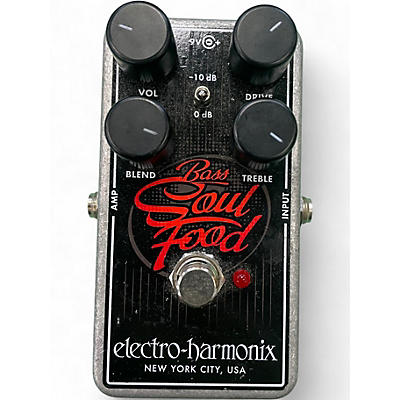 Used Electro-Harmonix Bass Soul Food Overdrive Bass Effect Pedal
