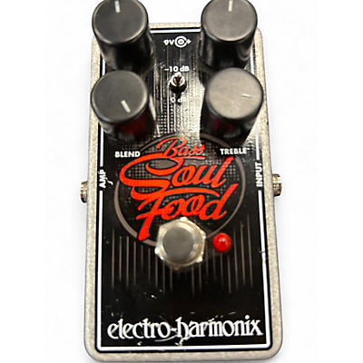 Used Electro-Harmonix Bass Soul Food Overdrive Bass Effect Pedal