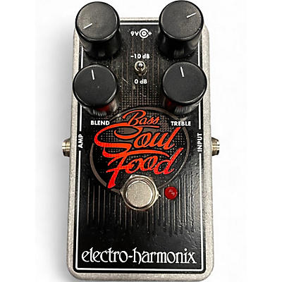 Used Electro-Harmonix Bass Soul Food Overdrive Bass Effect Pedal