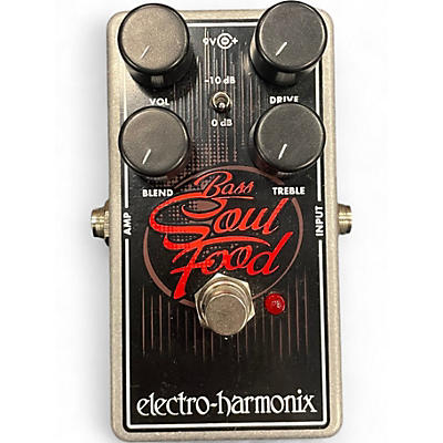 Used Electro-Harmonix Bass Soul Food Overdrive Bass Effect Pedal