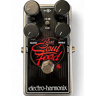 Used Electro-Harmonix Bass Soul Food Overdrive Bass Effect Pedal