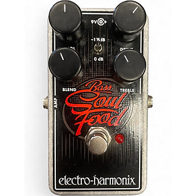 Used Electro-Harmonix Bass Soul Food Overdrive Bass Effect Pedal