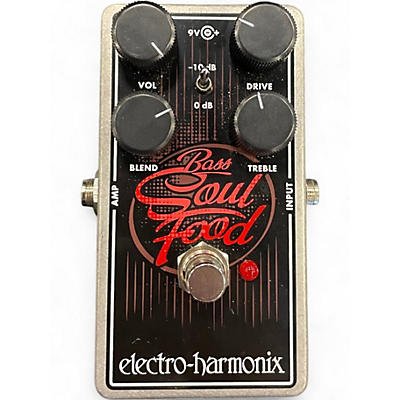 Used Electro-Harmonix Bass Soul Food Overdrive Bass Effect Pedal