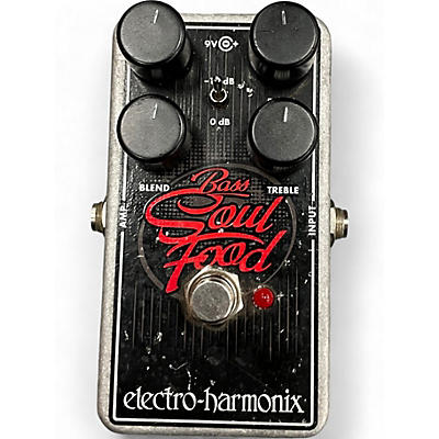 Used Electro-Harmonix Bass Soul Food Overdrive Bass Effect Pedal